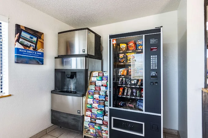 Hotel interior and vending area